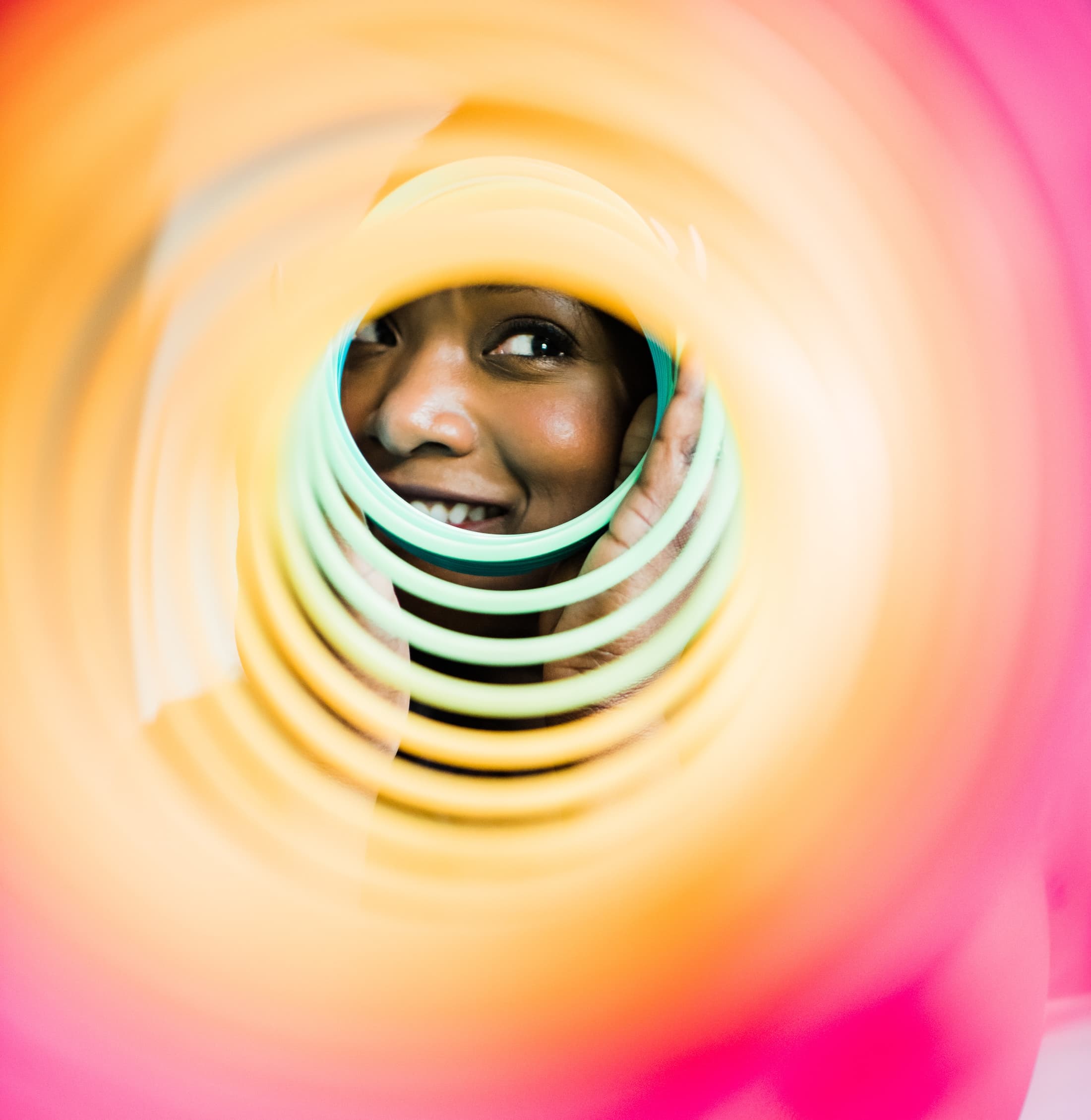 Women connecting in a retreat setting